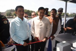 Union Minister Inaugurates Floating Jetties and Solar-Electric Ferry in Panaji