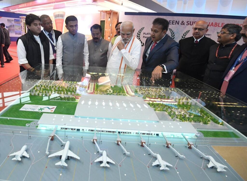 PM Inaugurates Greenfield International Airport in Mopa, Goa