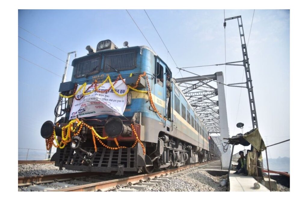 DFCCIL Double Rail Line From New Karchana-New Sujatpur Completed