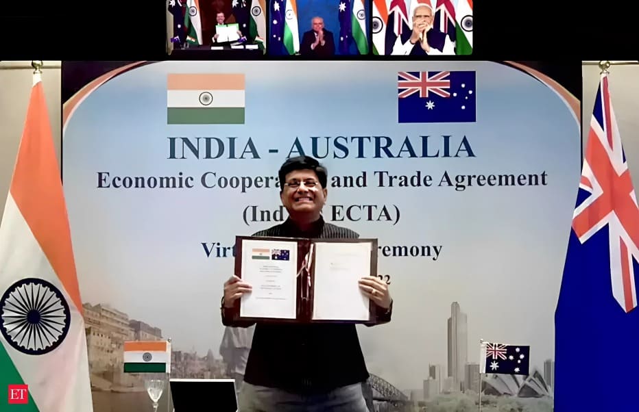 India-Australia Economic Cooperation and Trade Agreement: A Win-Win for India and Australia