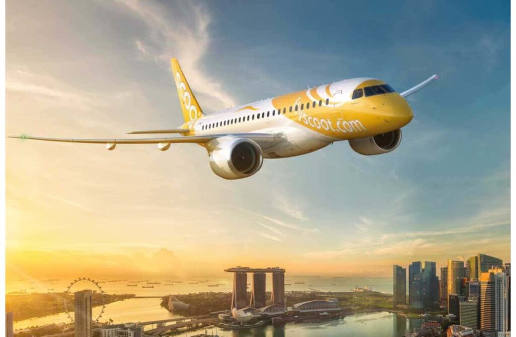 SIA’s Low-Cost Subsidiary, Scoot, To Buy 9 Embraer E190-E2 Aircraft