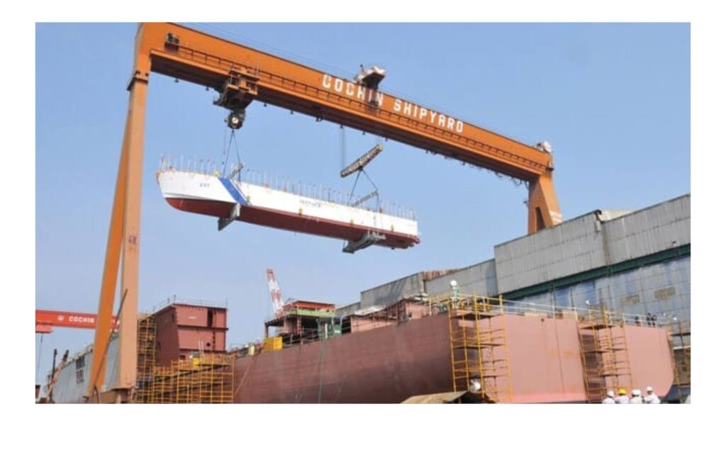 Cochin Shipyard To Build Two Zero-Emission Container Feeder Ships for ₹550 Cr