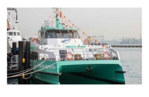 Shell inaugurates its first electric ferry at Singapore Refinery