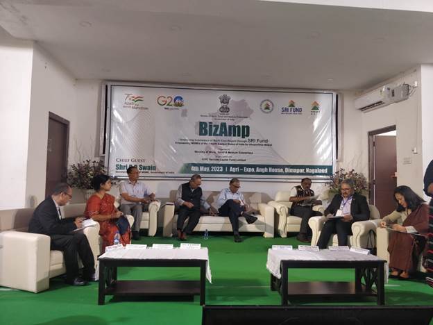 BizAmp an Outreach Event by Ministry of MSME Along With NVCFL, Was Held in Dimapur