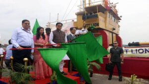 Minister Shantanu Thakur Inaugurates a Direct Shipping Route Between Tuticorin & Maldives