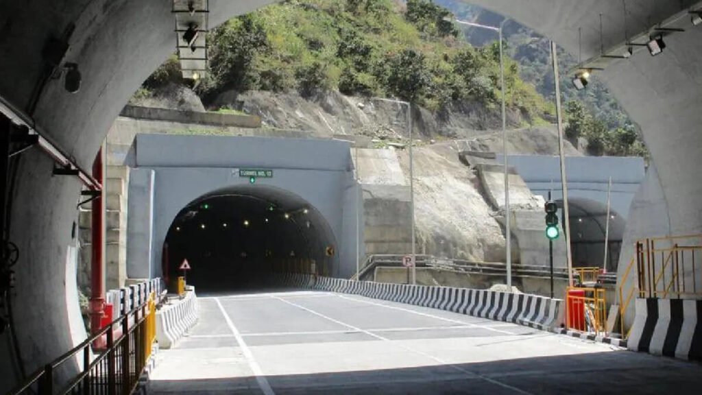 Five tunnels on the Chandigarh-Manali Highway opened for traffic on trial basis