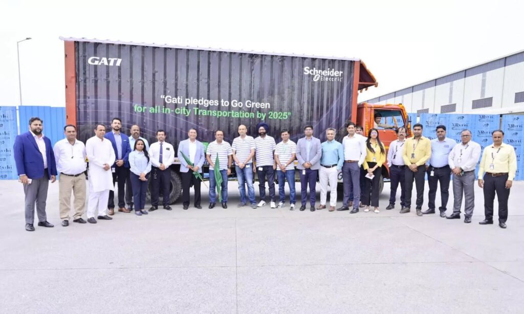 Gati and Schneider Electric collaborate on green express logistics solutions