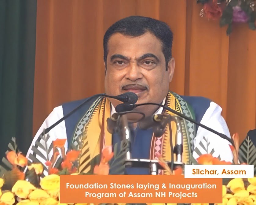 Union Minister lays foundation stone for two NH projects in Assam