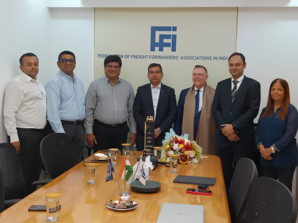 FIATA President and FFFAI Chairman meet in Mumbai to strengthen collaboration