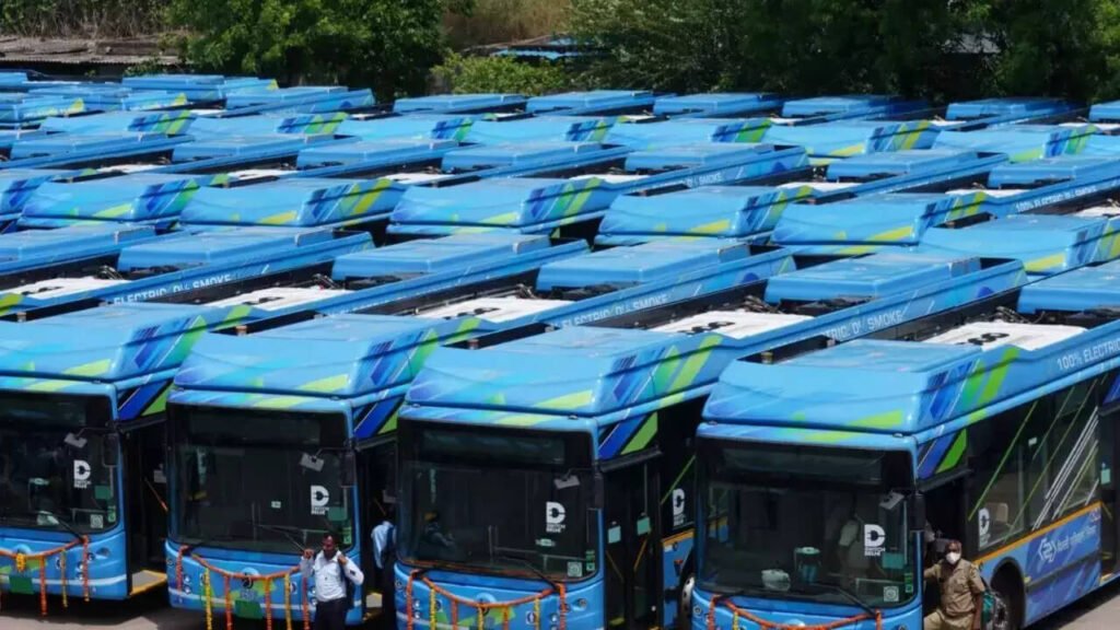 Delhi's Electric Buses idle as City grapples with shortages