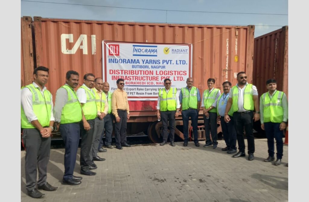 DLI's Nagpur terminal successfully handles Indorama Ventures' containers