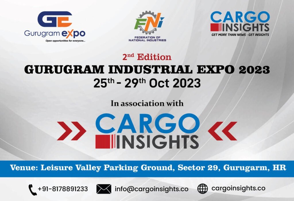 Cargo Insights partners with 2ndEdition of Gurugram Industrial Expo 2023 