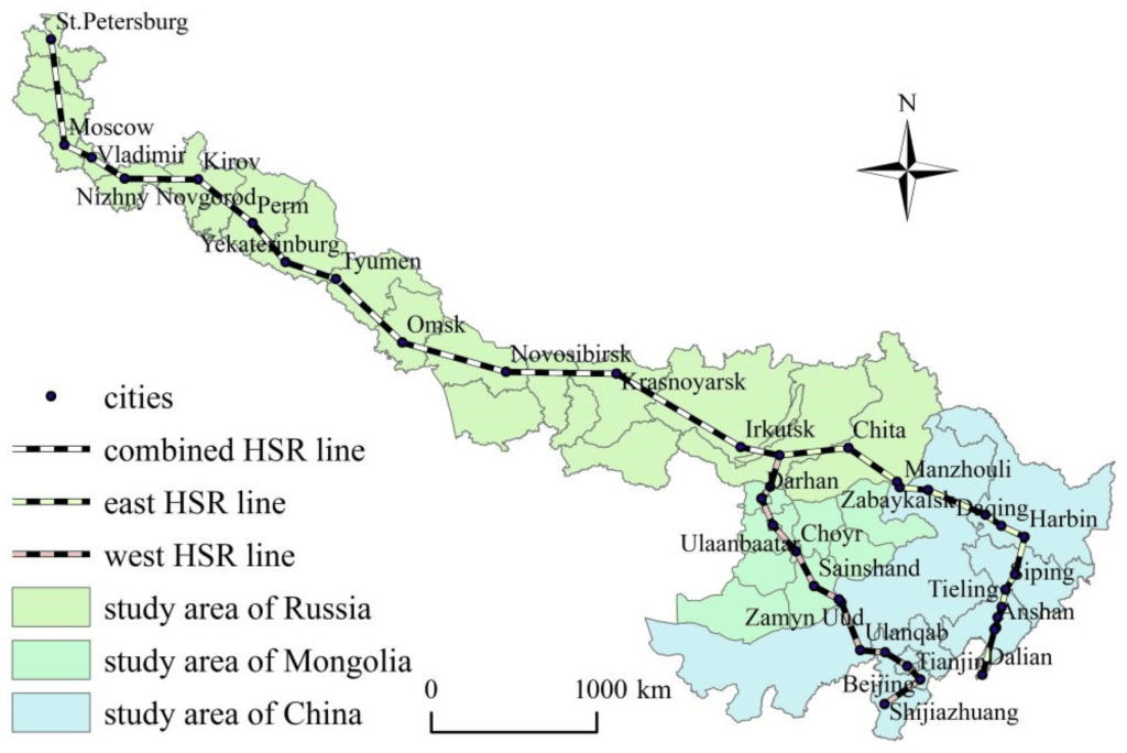 China-Mongolia-Russia trade route progresses