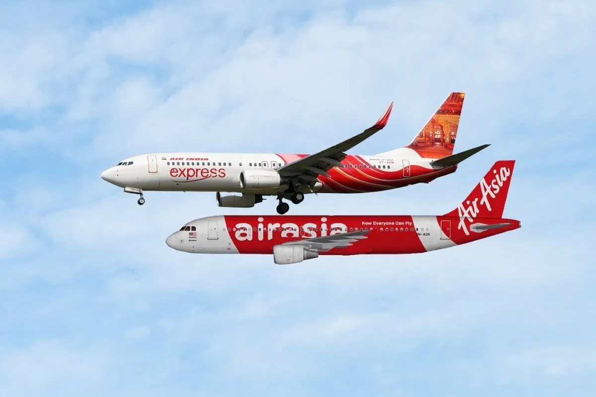 Air India and Air Asia unify to transform brand identity