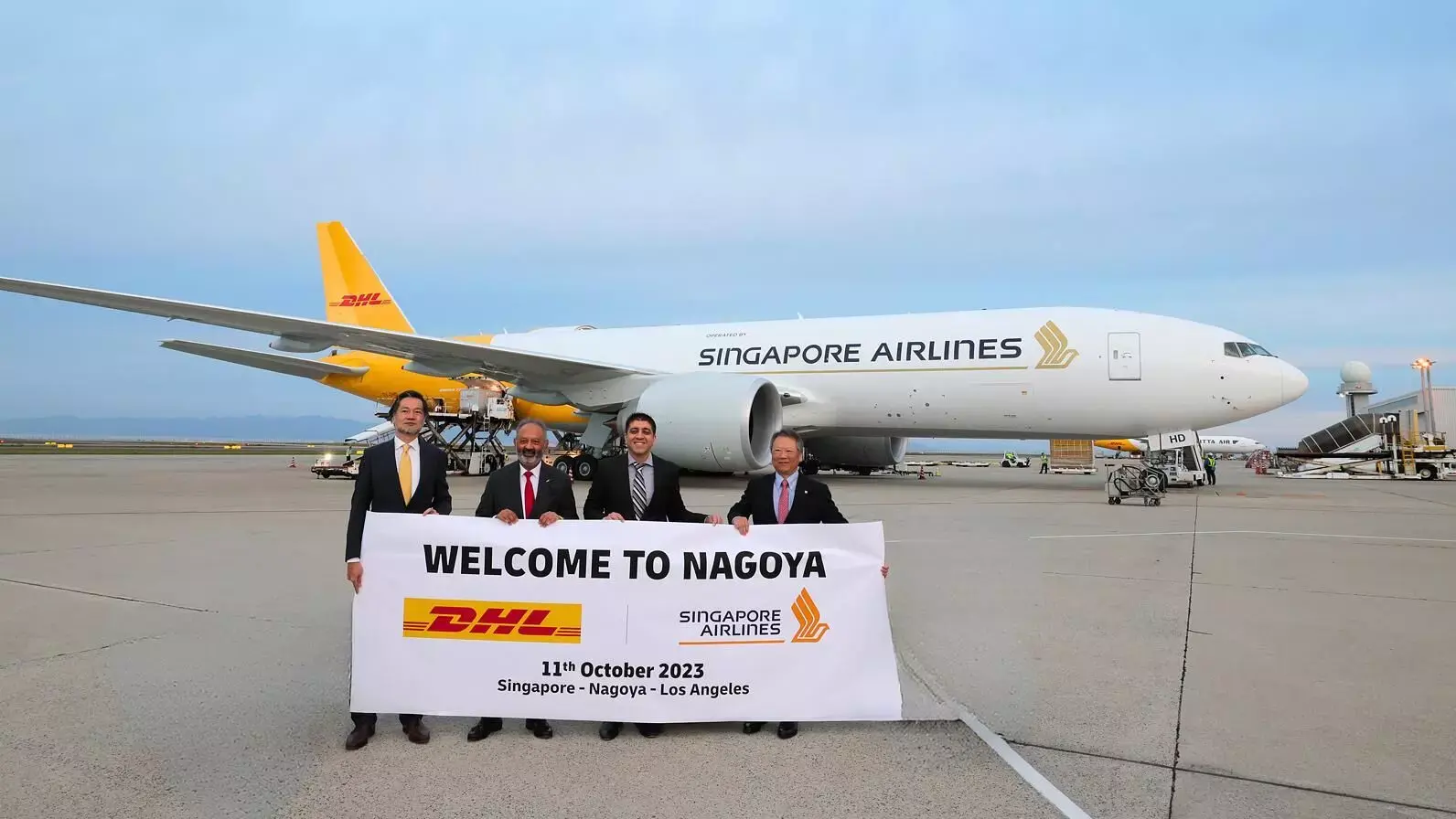 DHL Express and Singapore Airlines launch new Singapore-US freighter flight