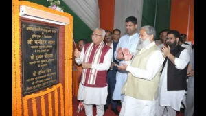 Haryana CM lays foundation stone for Ambala Cantonment domestic airport