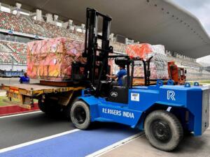 RE Rogers successfully manages logistics for MotoGP Bharat event