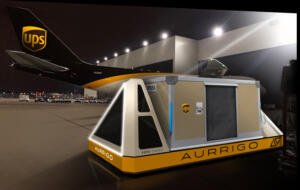 UPS and Aurrigo launch autonomous cargo vehicle at East Midlands airport