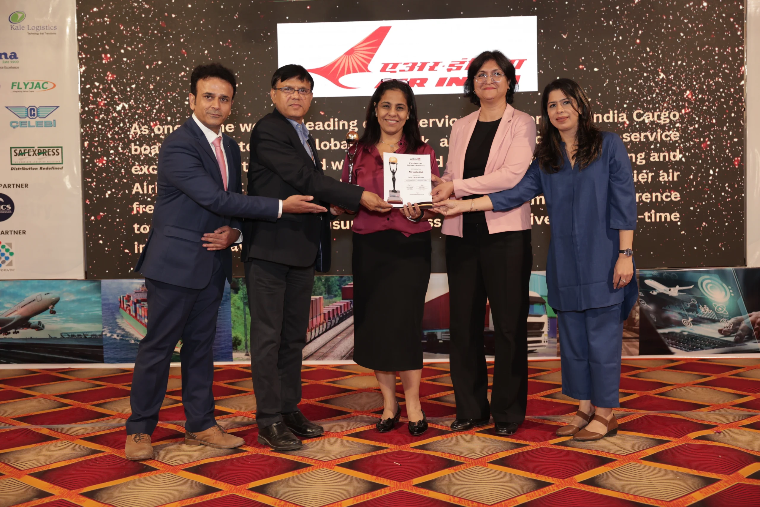 CargoNXT Recognitions honour Air India Cargo as the Best Cargo Airline