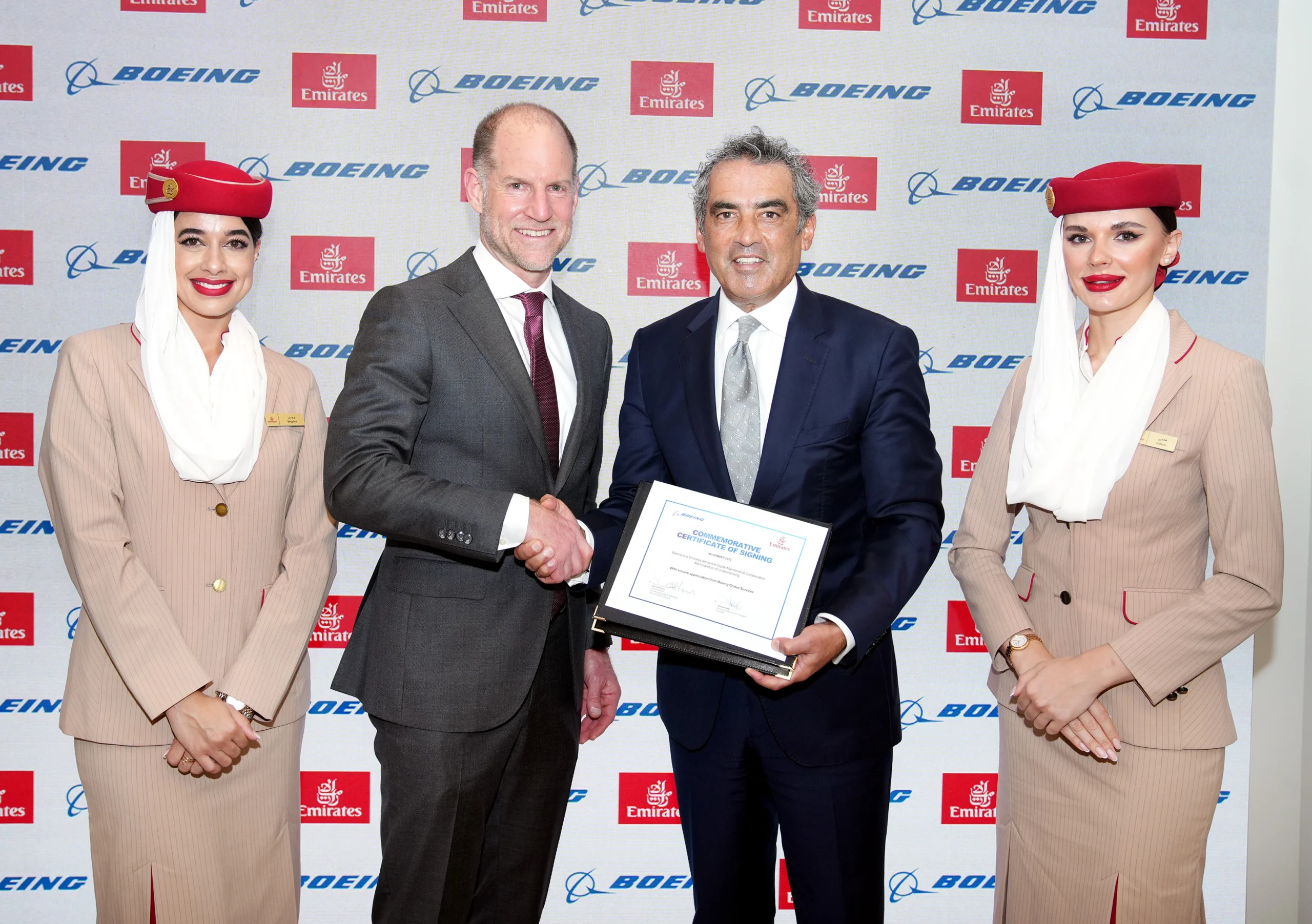 Emirates and Boeing collaborate for advanced digital aircraft maintenance