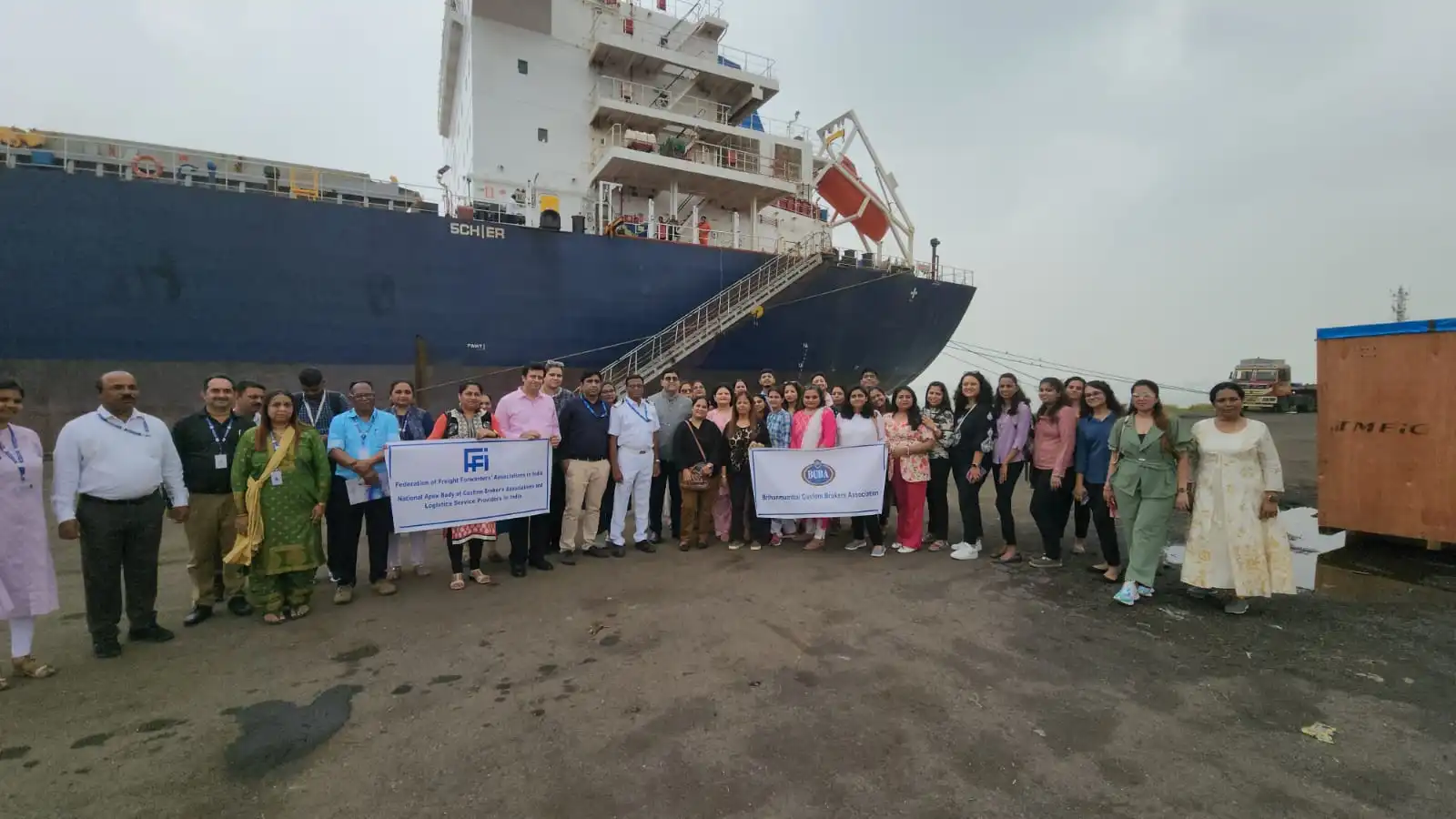 FFFAI womens wing commemorates 150 years of Mumbai port engagement