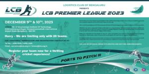 Logistics Club of Bengaluru gears up for LCB Premier League 2023