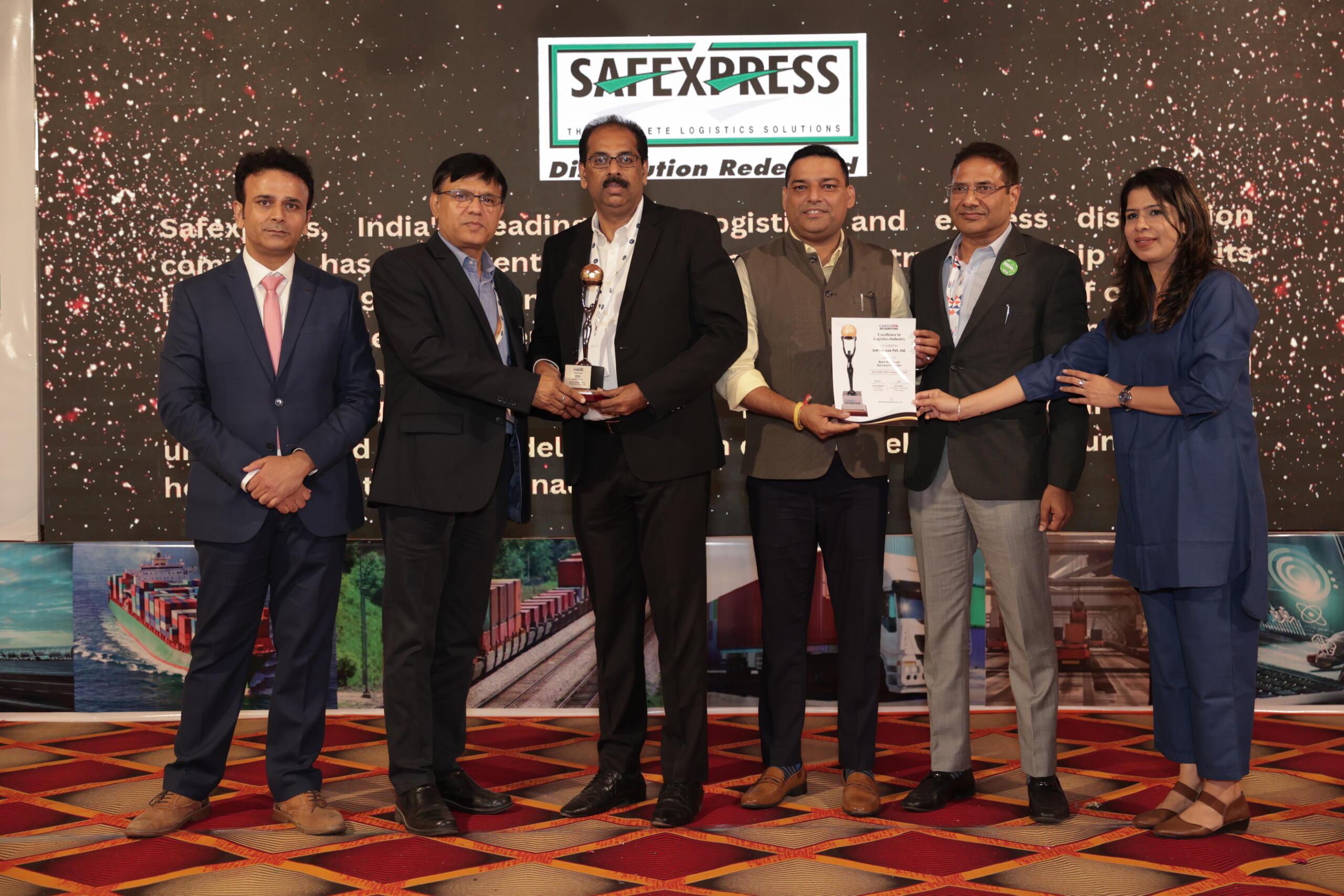 CargoNXT Recognitions honour Safexpress as Best Air Cargo Service Provider