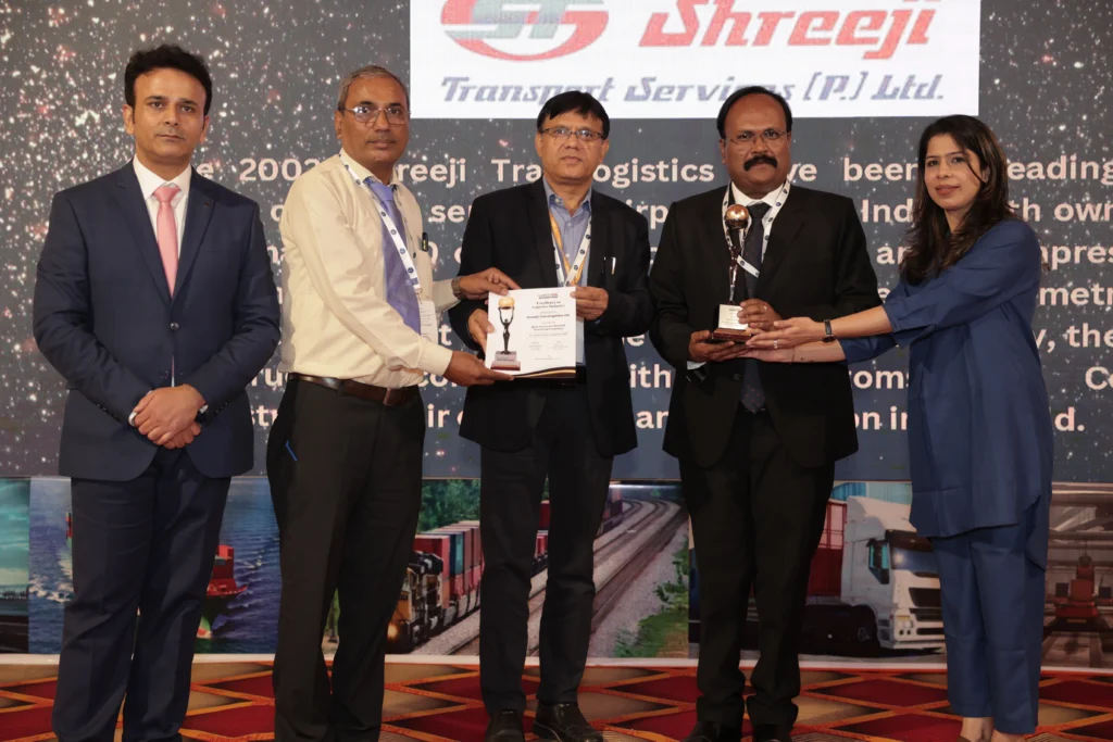 CargoNXT Recognitions honour Shreeji Translogistics as Best Customs Bonded Trucking Company