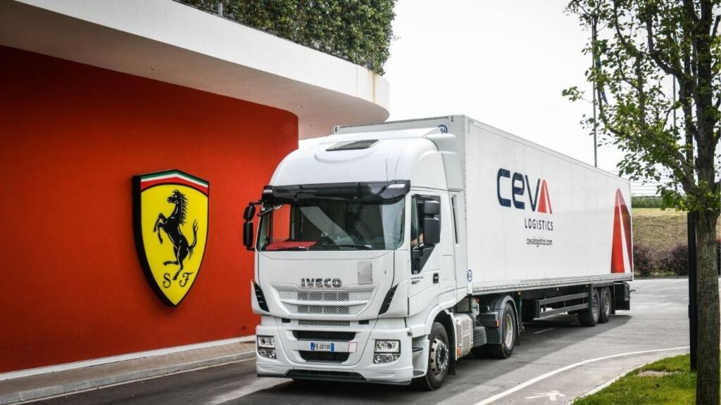 CEVA Logistics extends partnership with Ferrari