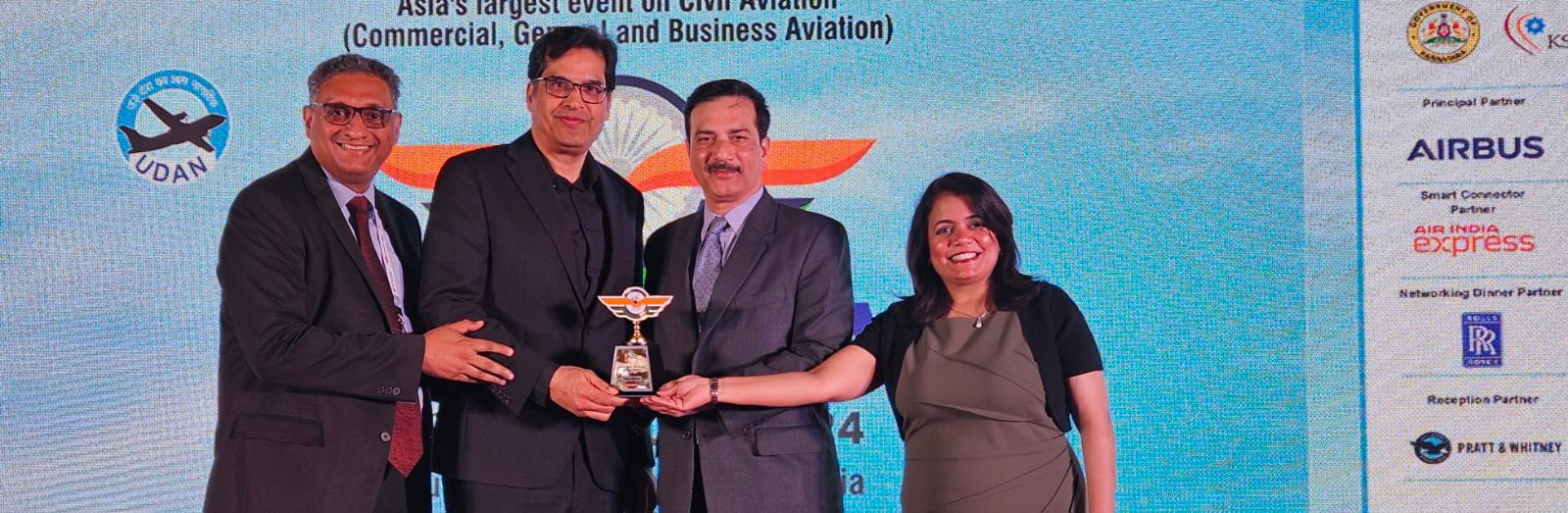 elebi India clinches Wings India award for exemplary sustainability in aviation