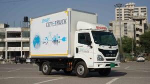 Eicher to display India's first 5.5T EV truck at Bharat Mobility Expo 2024