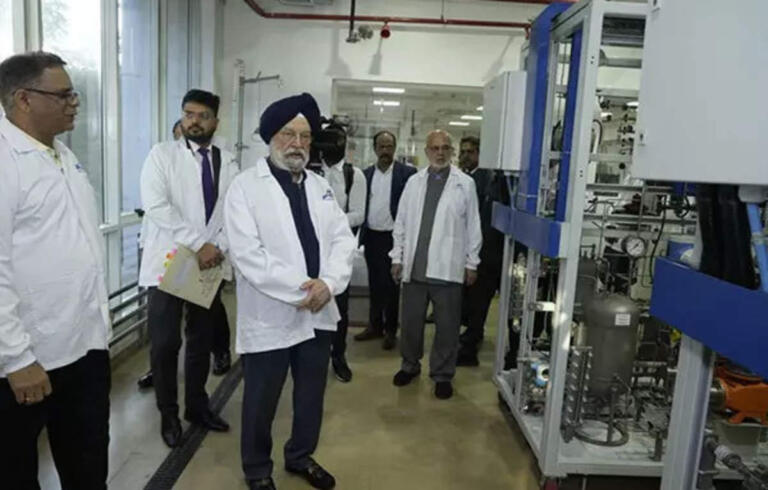 Hardeep Singh Puri launches project for alcohol-derived jet fuel in Pune