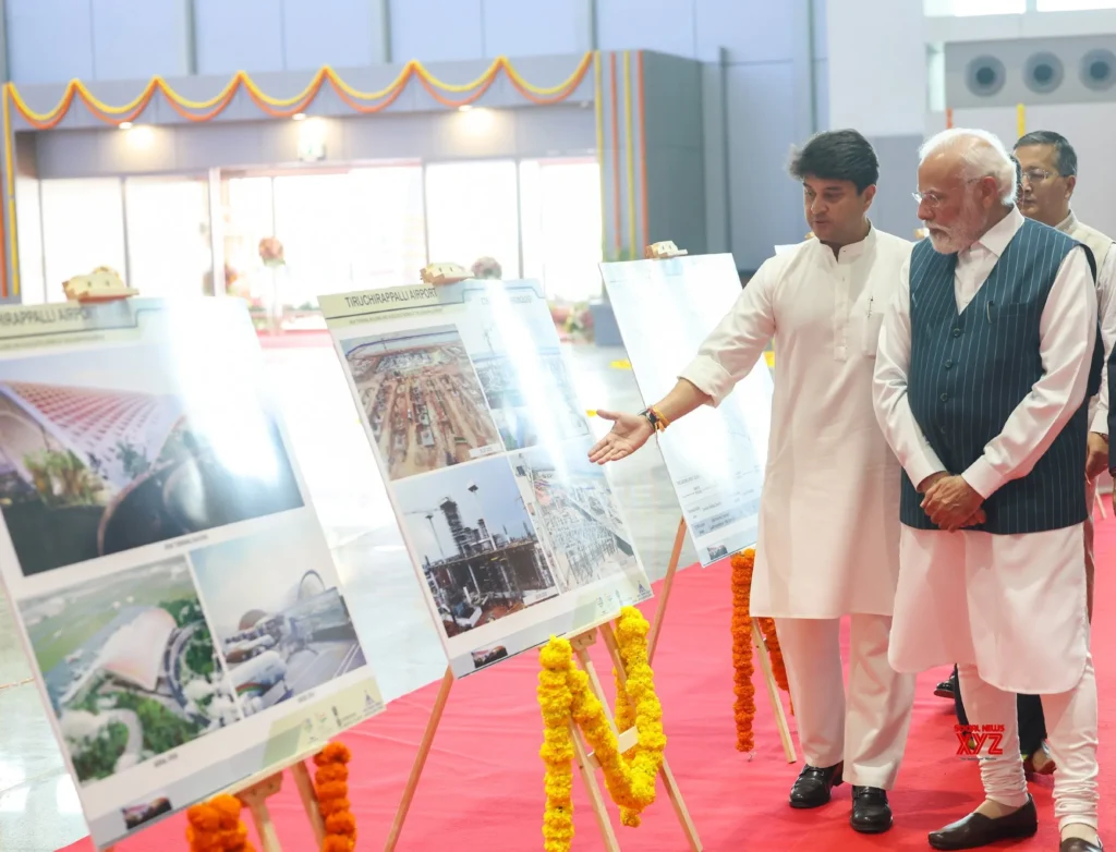 PM Modi inaugurates new terminal at Tiruchirappalli International Airport