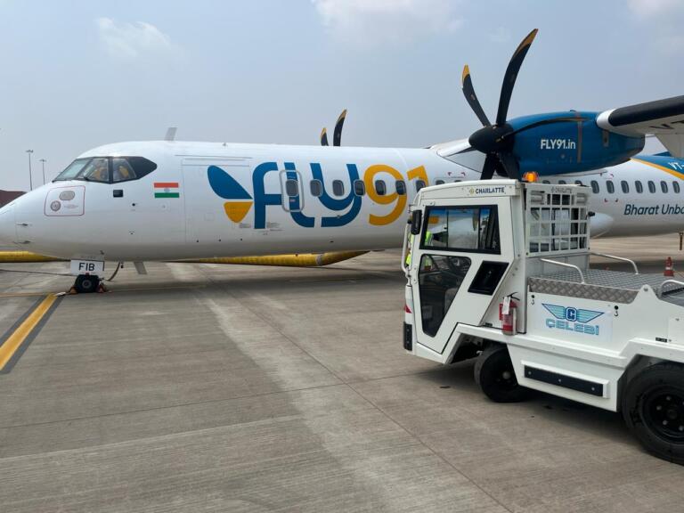 Çelebi India partners with FLY91 as preferred ground handling provider