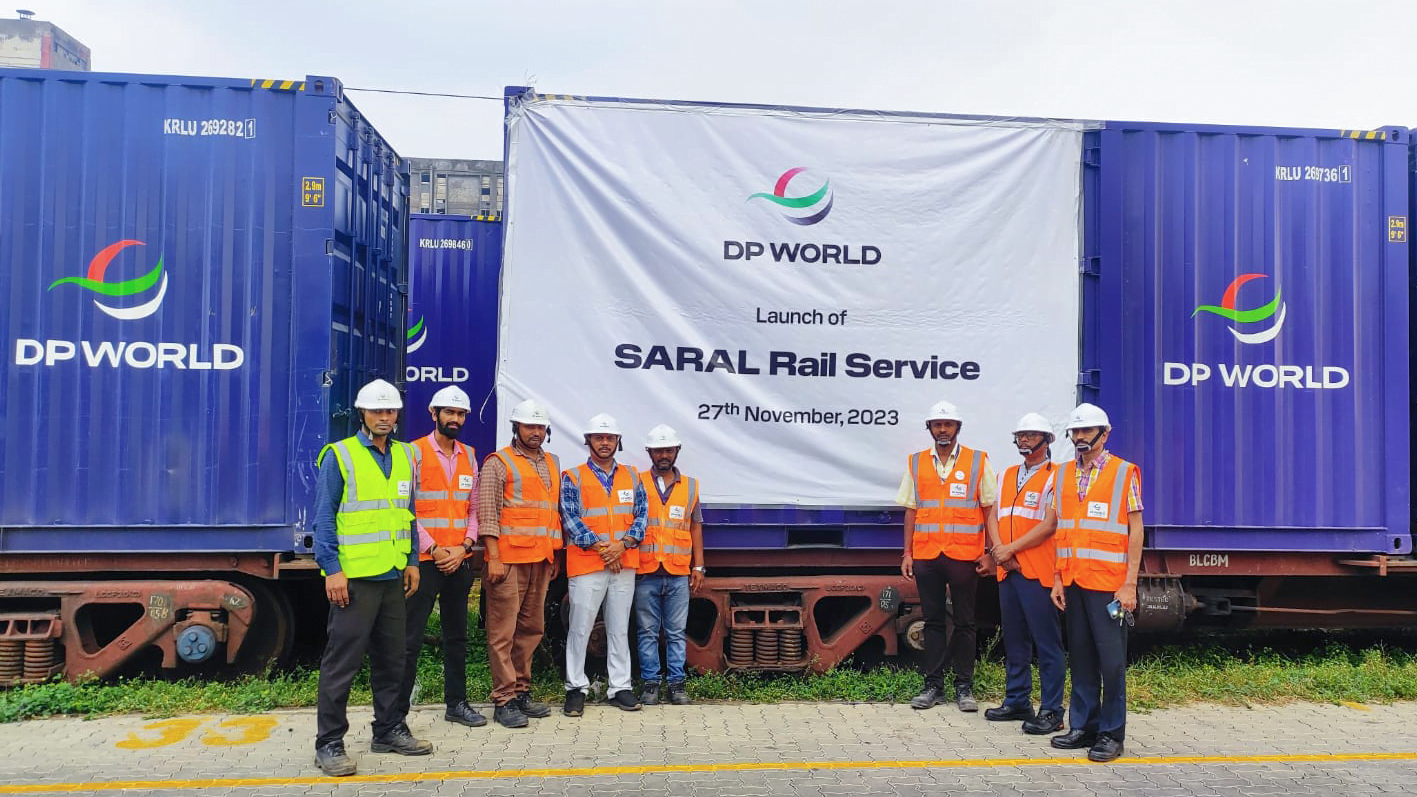 DP World launches SARAL 2 Transforming rail freight from Chennai to NCR