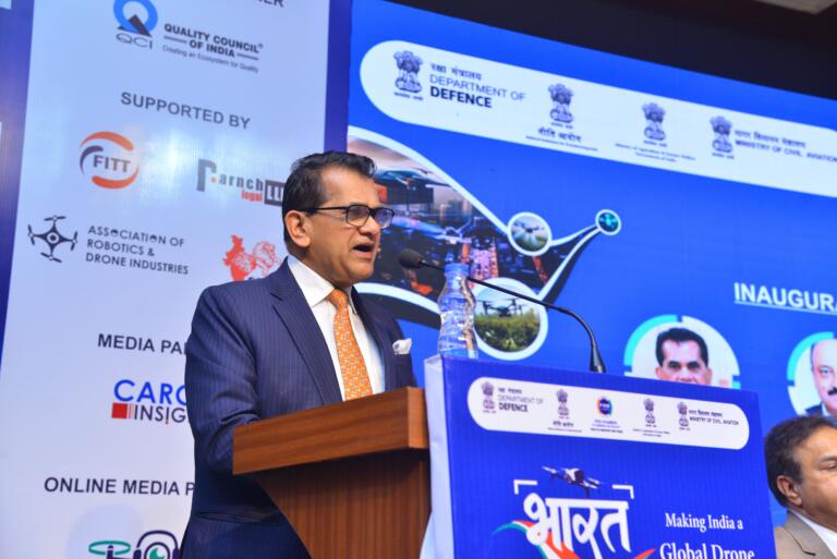 India's drone integration to propel inclusive growth: Amitabh Kant at Bharat Drone Manthan-2024