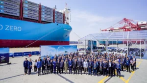 Maersk's Astrid Maersk marks first green methanol bunkering in China