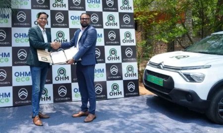 Citroën India to deliver 1,000 e-C3 electric vehicles to OHM E Logistics