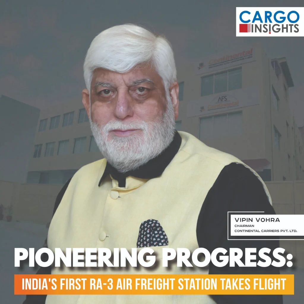 Pioneering Progress: India's first RA-3 Air Freight Station takes flight