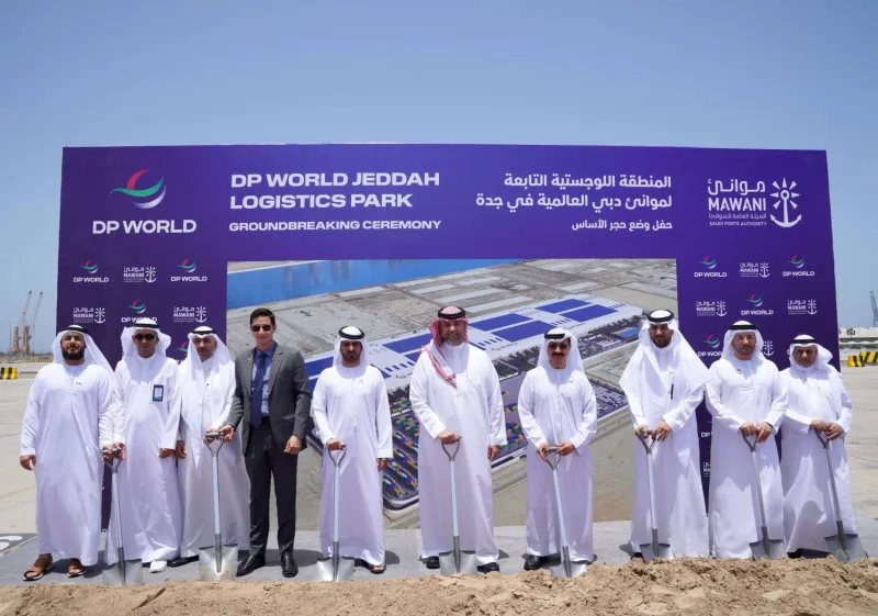 DP World and Saudi Ports authority begin construction of logistics park in Jeddah