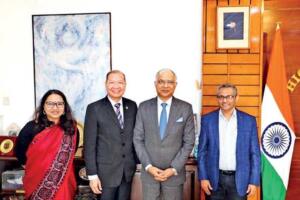 Indian High Commissioner collaborates on maritime sector with Colombo plan