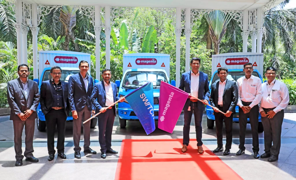 Magenta Mobility and Switch Mobility partner for electric logistics