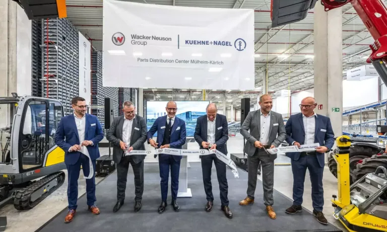 Kuehne+Nagel and Wacker Neuson Group open new logistics centre in Germany