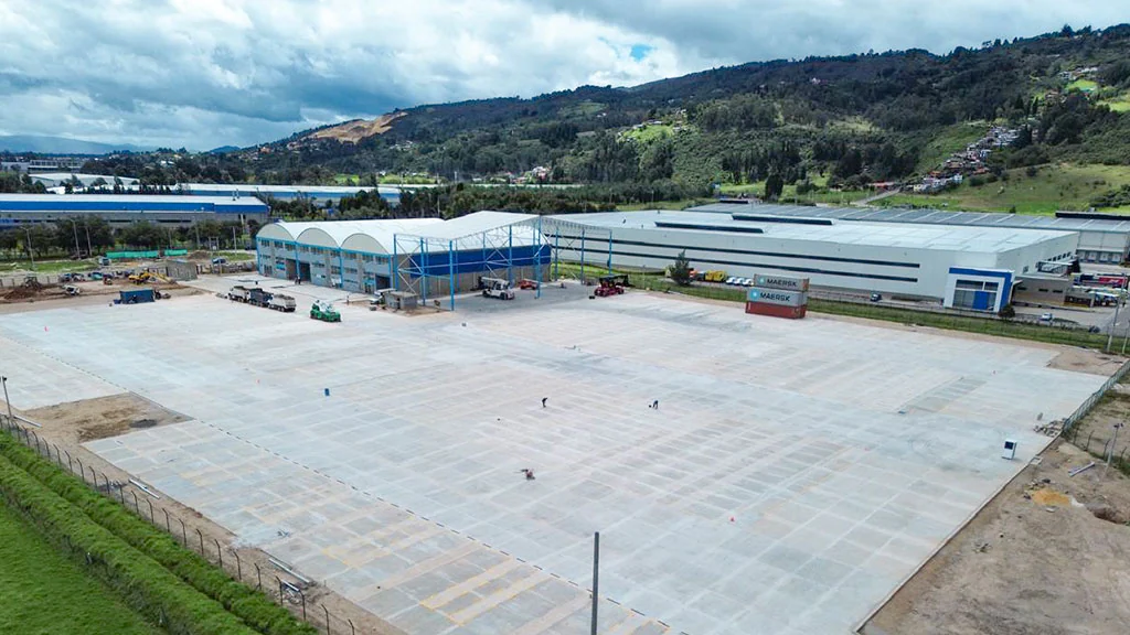 Maersk opens new container logistics centre in Bogot Colombia