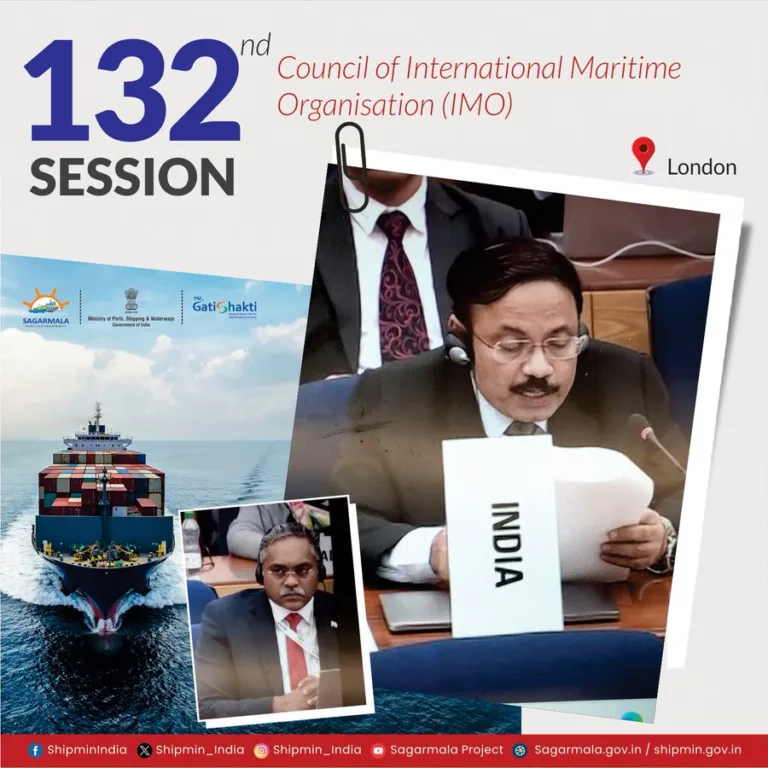 India leads Global Maritime Discourse at IMO Council session in London