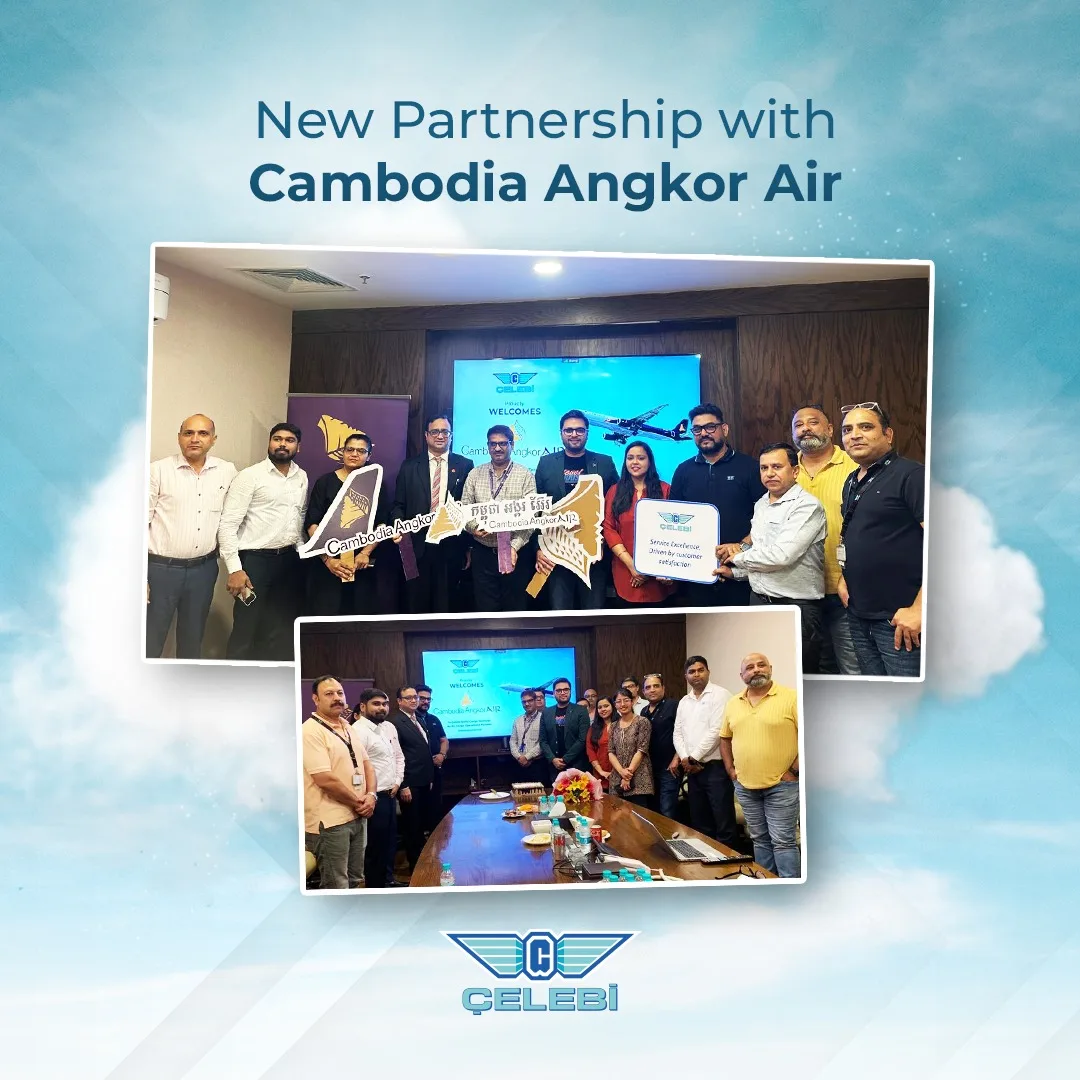 Cambodia Angkor Air partners with elebi India for Cargo operations