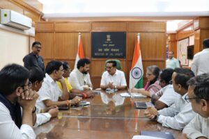 Andhra Ministers advocate for Polavaram project completion in meeting with Jal Shakti Minister