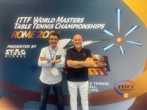 Combined Logistics Solutions manages ITTF World Master Championship logistics in Rome