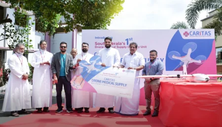 Skye Air, CARiTAS Hospital launch drone-based medical deliveries in Kerala