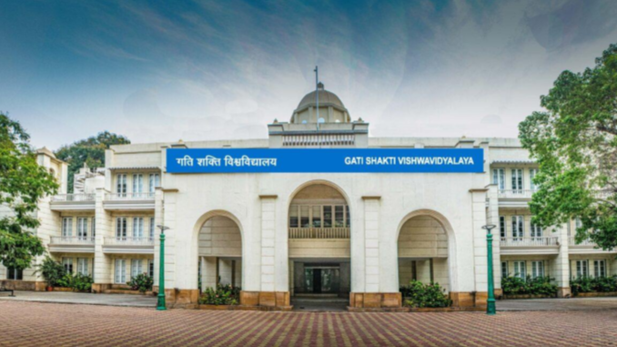 Gati Shakti Vishwavidyalaya establishes centers for transport safety and infrastructure